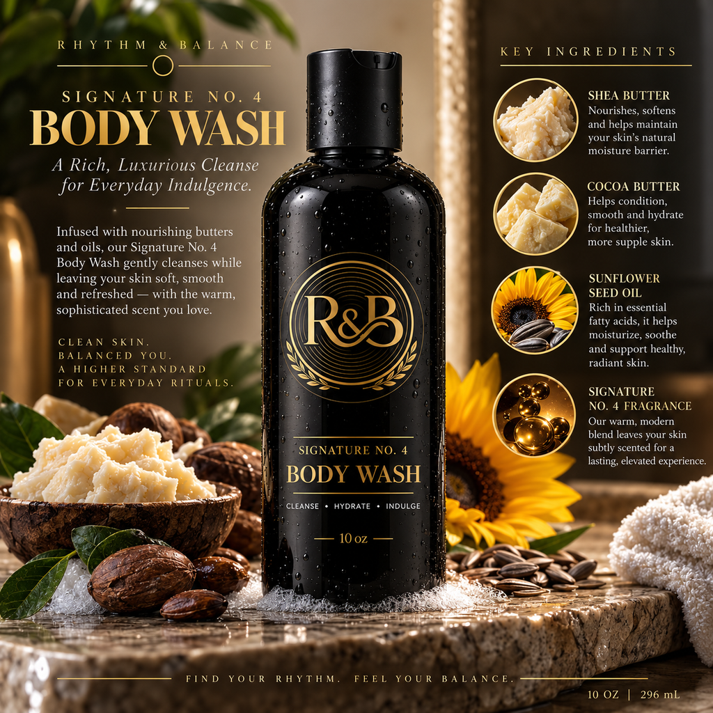 Signature No. 4 Body Wash 10 oz