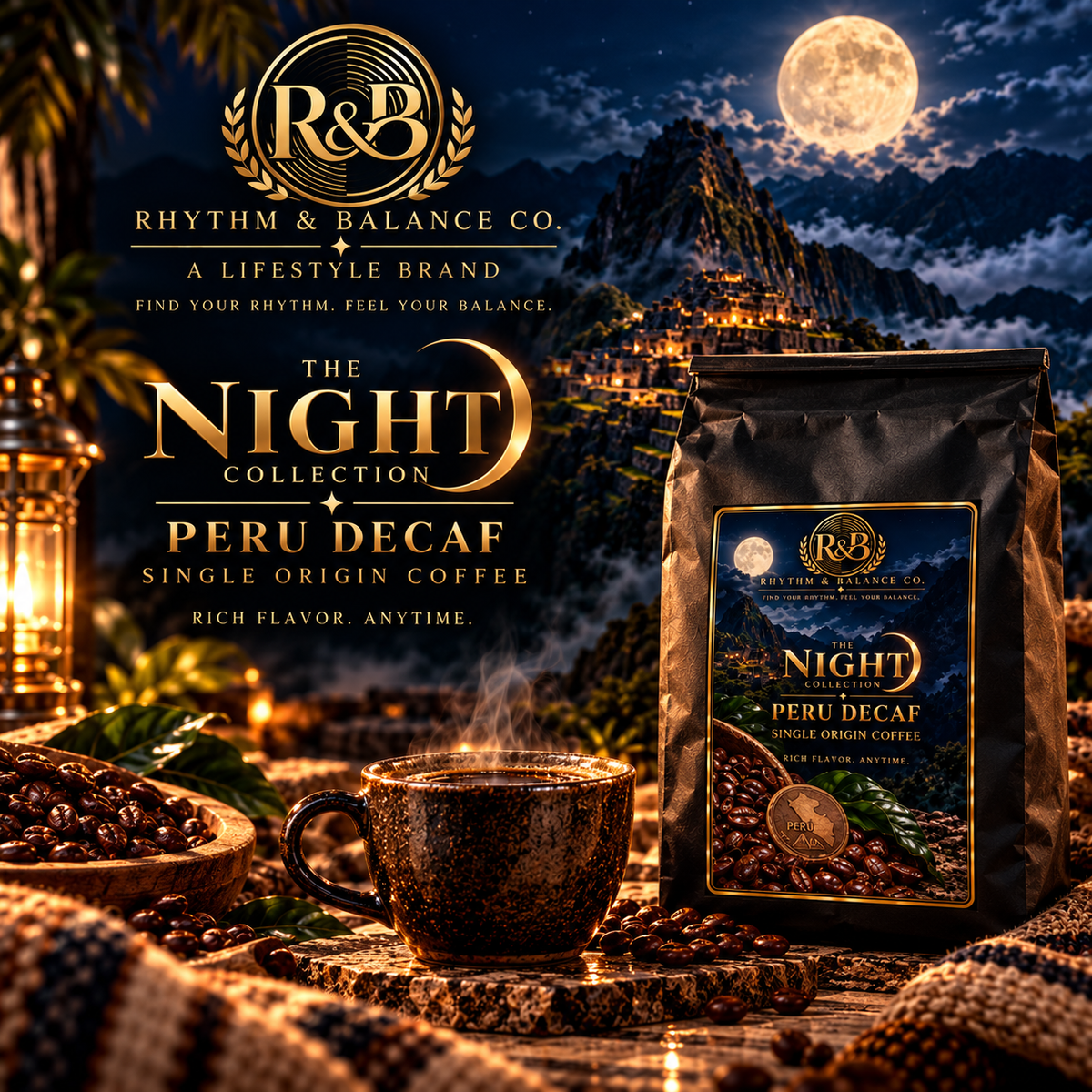 Night Peru Decaf Coffee 12oz