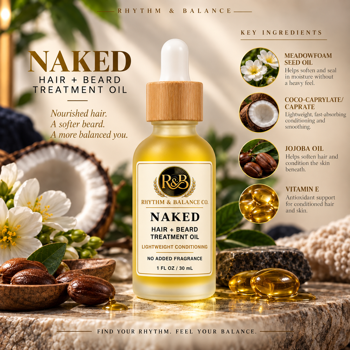 Hair & Beard Oil 1oz