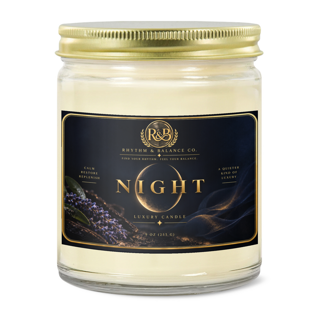 R&B NIGHT Collection Candle - Eucalyptus & Lavender | 9oz *45hr burn time